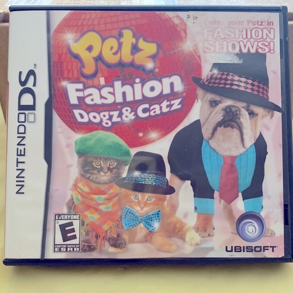 Nintendo DS game Petz Fashion Dogz and Catz